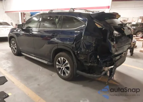 2021 Toyota Highlander Hybrid Xle from USA, damaged, VIN 5TDGBRCH2MS050092